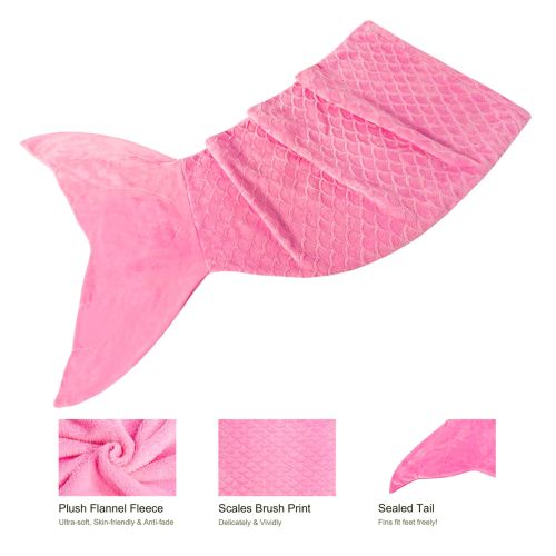 Justice mermaid blanket best sale