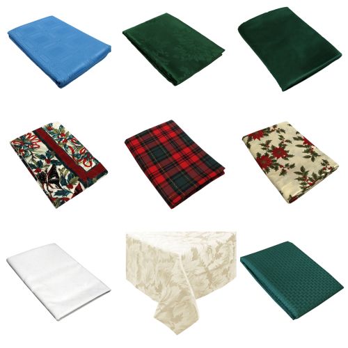 Assorted Jacquard Tablecloth 6 - 8 Seaters