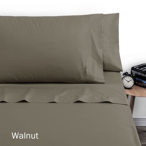 250TC Polyester Cotton Sheet Set Single by Artex