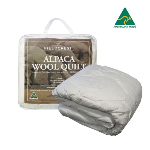 500GSM Alpaca Wool Blend Quilt Queen