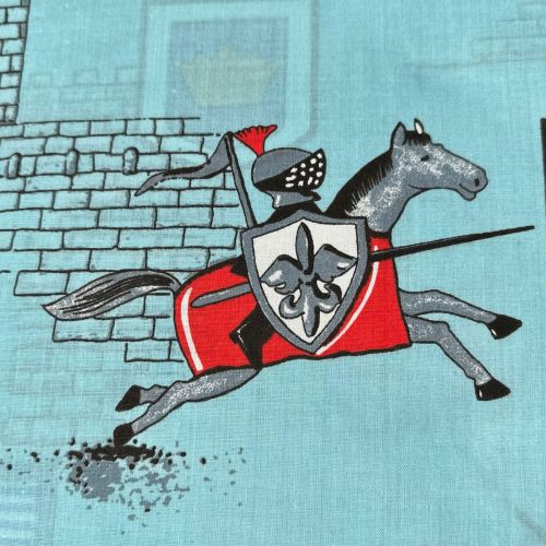 Knight Horse Polyester Cotton Quilt Cover Set Single