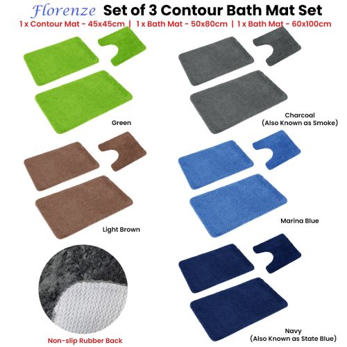 Contour bath mat sets sale