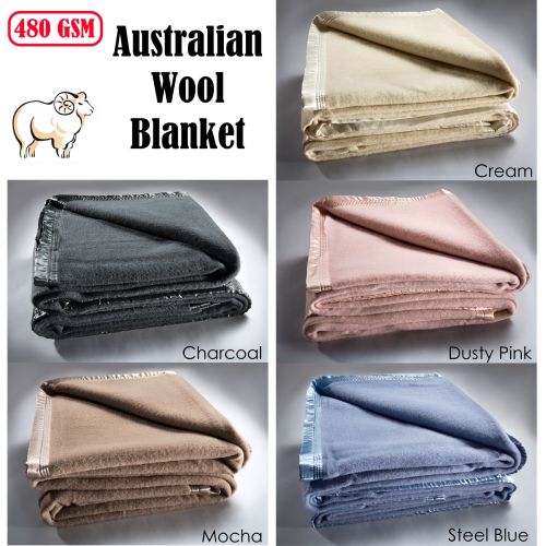 Australian Wool Blanket by Bianca