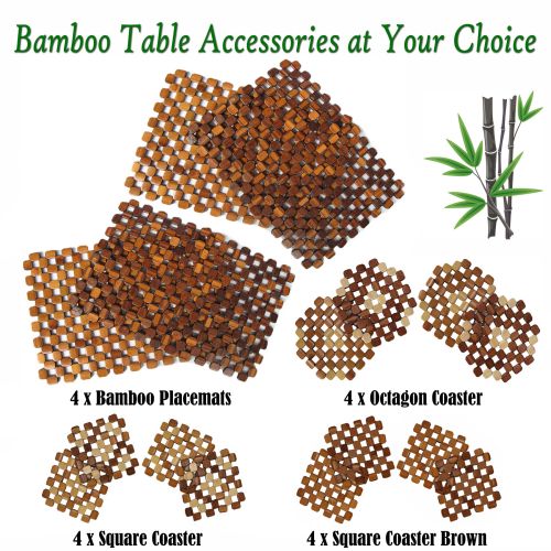 Bamboo Table Accessories by Choice