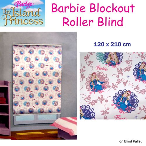 Barbie Blockout Roller Blind 120 x 210 cm