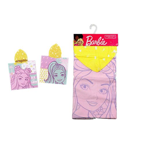 Barbie See the Good Cotton Hooded Licensed Towel 60 x 120 cm by Caprice