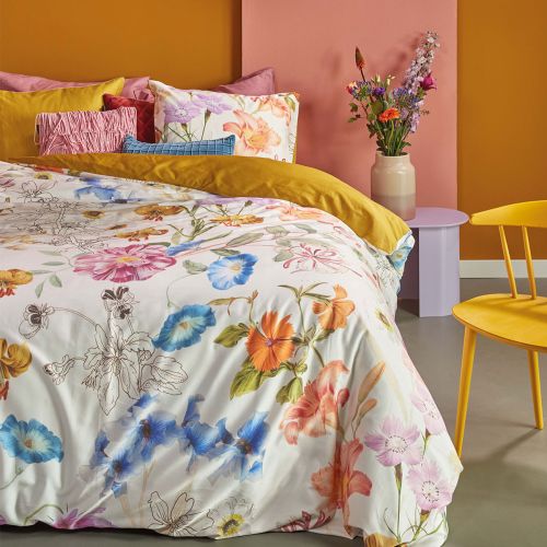 Beau Multi Cotton Sateen Quilt Cover Set by Bedding House