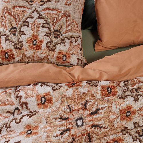Persian Rug Natural Cotton Quilt Cover Set by Bedding House