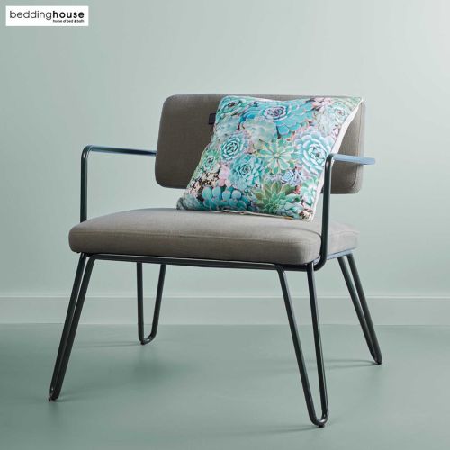 Plantiful Green Quality Design Filled Cushion 43 x 43 cm by Bedding House