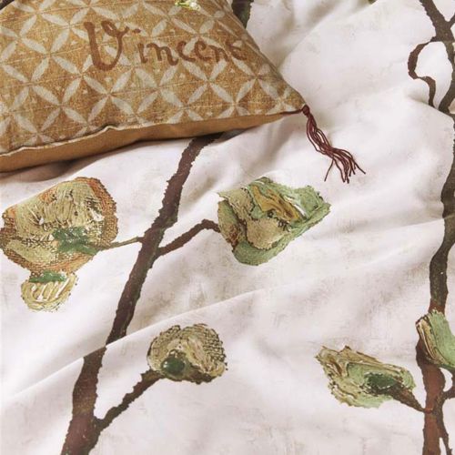 Van Gogh Plum Blossoms Sand Cotton Sateen Quilt Cover Set by Bedding House
