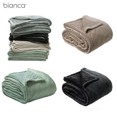 Mansfield Sherpa Blanket by Bianca