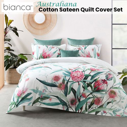 Australiana Cotton Sateen Quilt Cover Set by Bianca