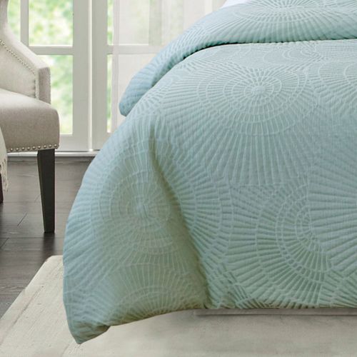 Byron Sage Quilt Cover Set by Bianca