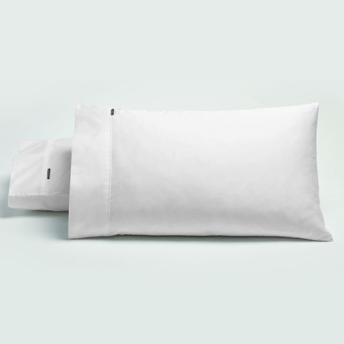 Pair of 500TC 100% Cotton Sateen Standard Pillowcases by Bianca