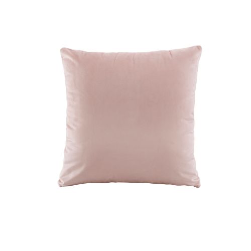 Vivid Coordinate Velvet Blush Square Cushion by Bianca