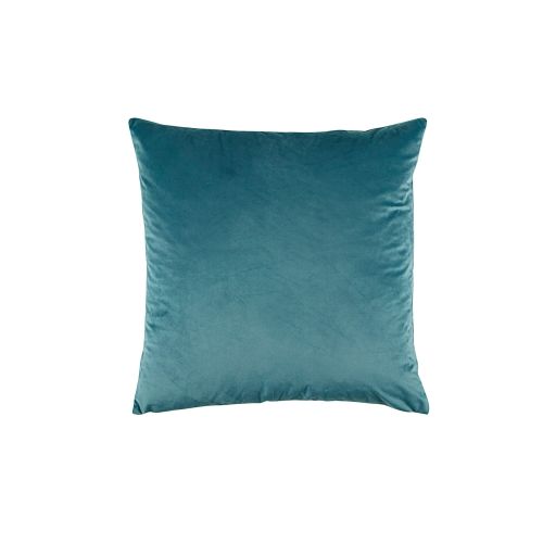 Vivid Coordinate Velvet Teal Square Cushion