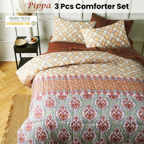3 Piece Pippa Comforter Set by Big Sleep