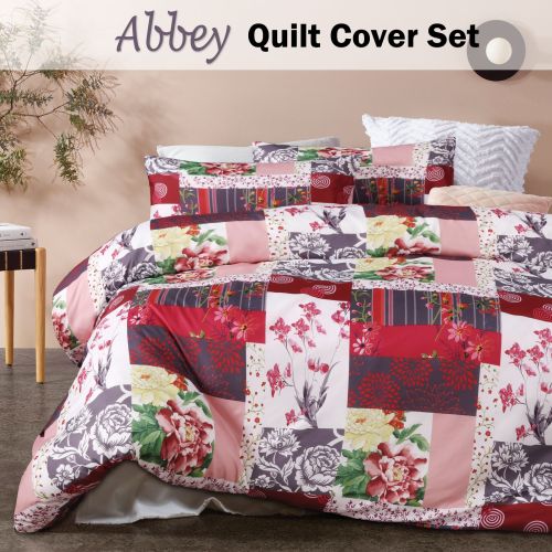 Abbey Multi Quilt Cover Set by Big Sleep