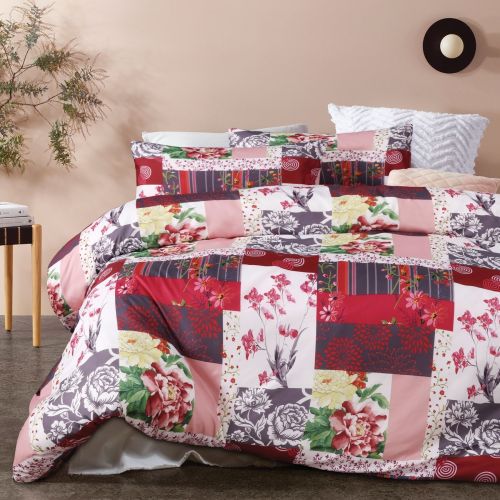 Abbey Multi Quilt Cover Set by Big Sleep