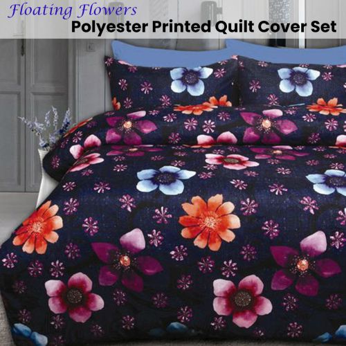 Floating Flowers Quilt Cover Set by Big Sleep
