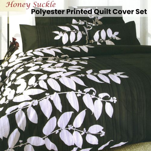Honey Suckle Quilt Cover Set Single by Big Sleep