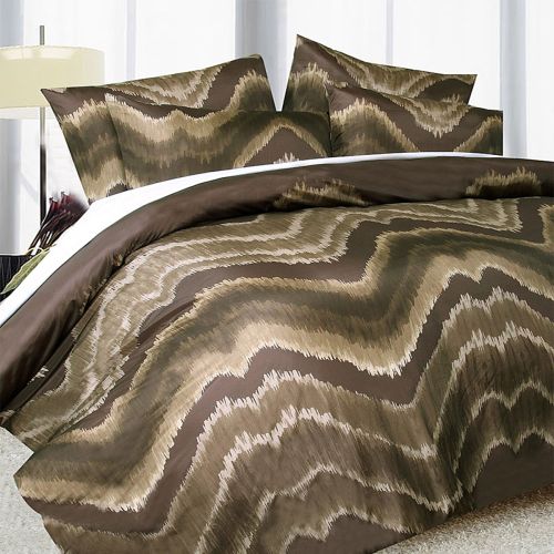 Midnight Chocolate Quilt Cover Set Single by Big Sleep