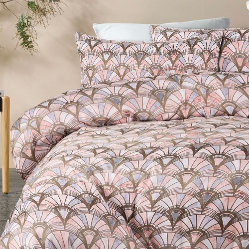 Priya Pink Quilt Cover Set by Big Sleep