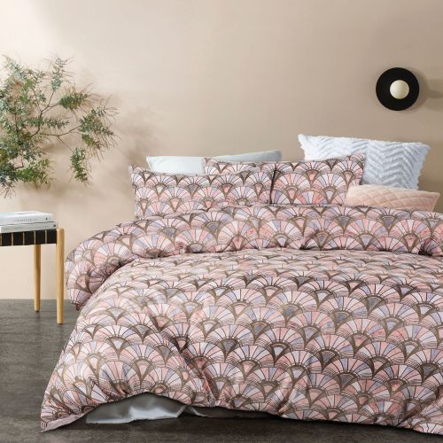 Priya Pink Quilt Cover Set by Big Sleep