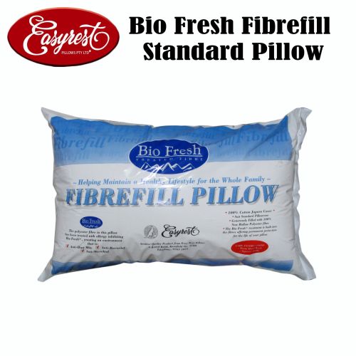 Bio Fresh Fibrefill Standard Size Pillow by Easyrest