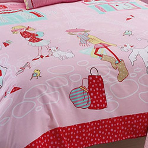 Born To Shop Quilt Cover Set by Jiggle & Giggle