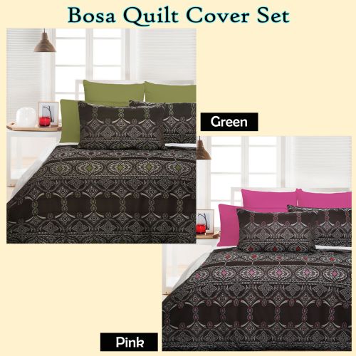 Bosa Quilt Cover Set by Accessorize