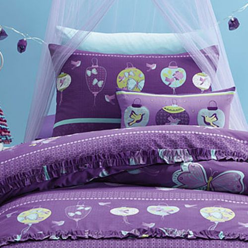 Butterfly Lantern Quilt Cover Set by Jiggle & Giggle