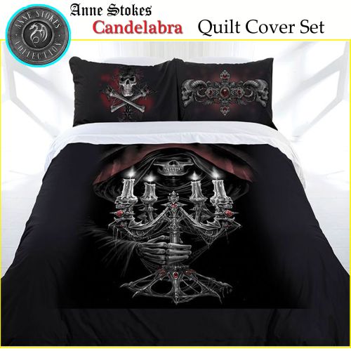 Candelabra Quilt Cover Set by Anne Stokes