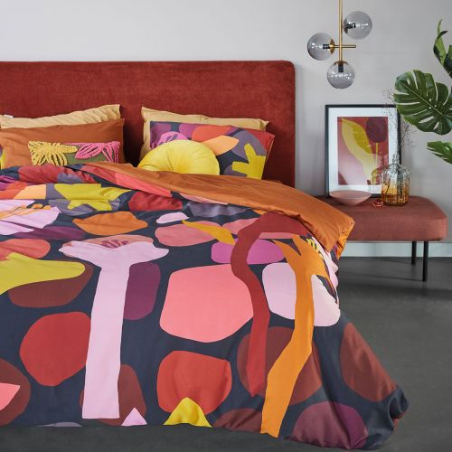 Candy Multi Cotton Sateen Quilt Cover Set by Bedding House