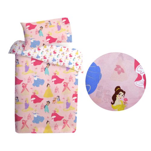 Disney Princess Reversible Licensed Quilt Cover Set Single by Caprice