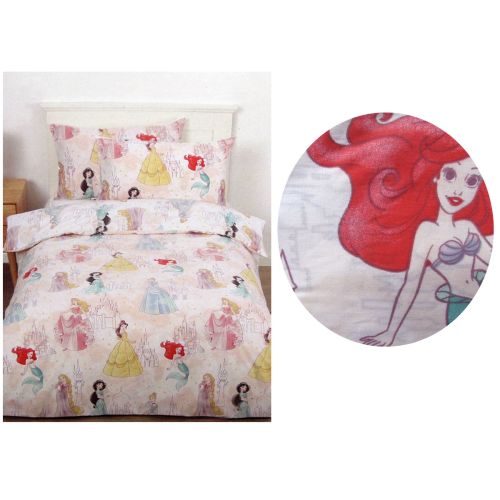 Disney Princesses Pink Licensed Quilt Cover Set Single by Caprice