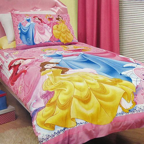 Disney Three Princesses Licensed Quilt Cover Set Single by Caprice