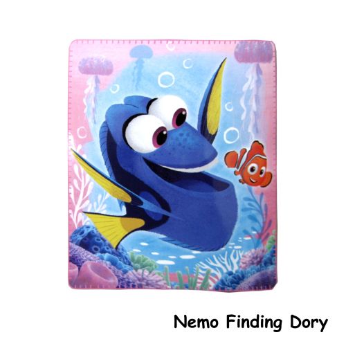 Kids Disney Cartoon Licensed Polar Fleece Throw Rug 127 x 152 cm by Disney