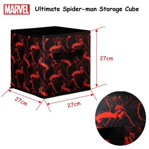 Kids Cartoon Ultimate Spider-man Storage Cube 27 x 27 x 27 cm