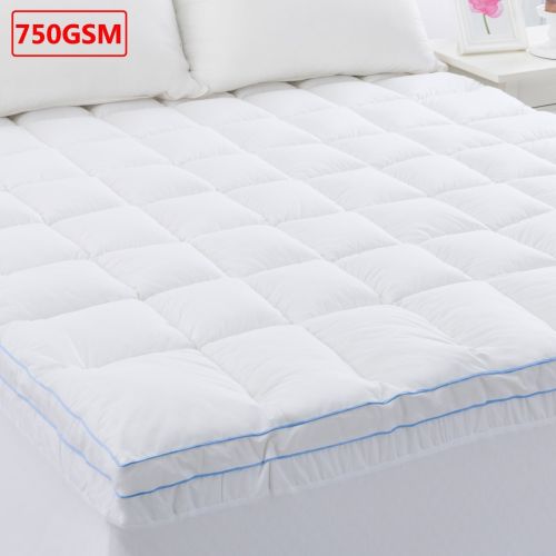 750GSM Memory Resistant Microball Fill Mattress Topper by Cloudland