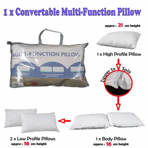 Convertible Multi-Function Pillow
