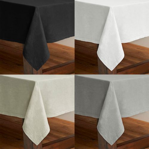 Pure Cotton Elegant Hemstitch Tablecloth by Rans