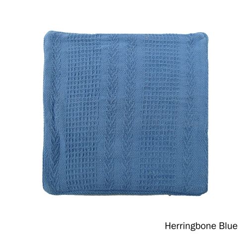 Cotton Knitted Cushion Cover 43 x 43 cm