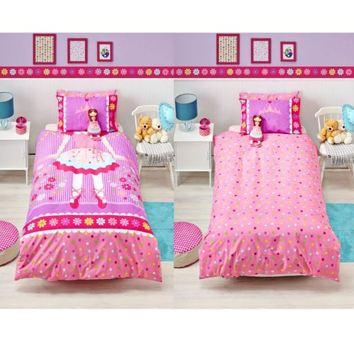 Ballerina Quilt Cover Set Cushion by Cubby House Kids