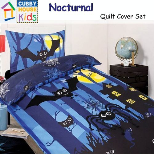 Nocturnal Quilt Cover Set by Cubby House Kids
