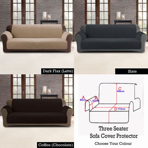 Custom Fit Sofa Cover Protector Antimacassar