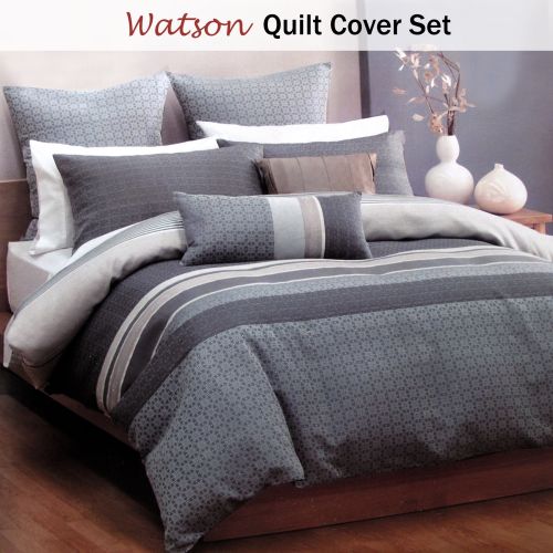 Watson Quilt Cover Set by Deco