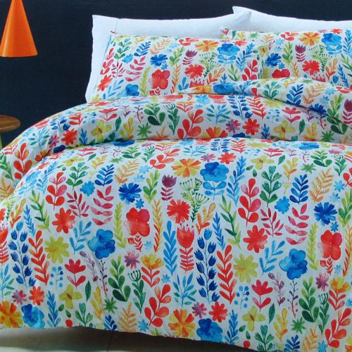 Monet Flora Easy Care Quilt Cover Set by Belmondo