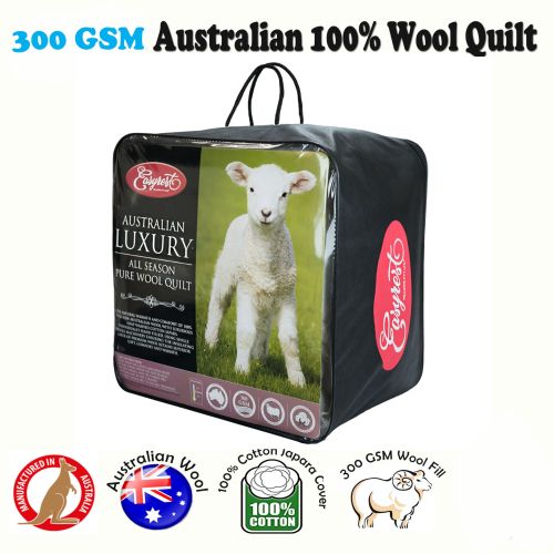 300GSM Australian Wool Quilt by Easyrest