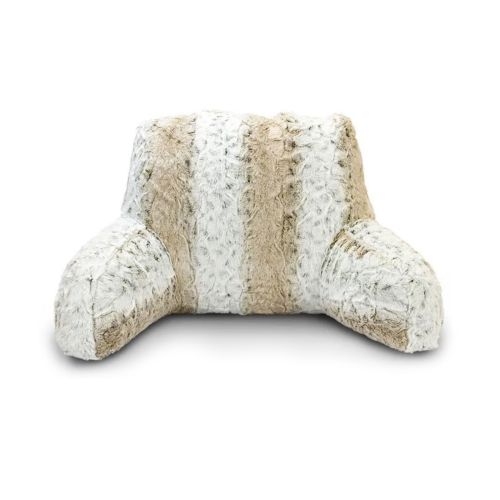 Furry backrest pillow discount